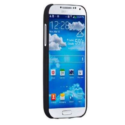 CaseMate Barely There - поликарбонатов кейс за Samsung Galaxy S4 mini i9195 (черен) 2