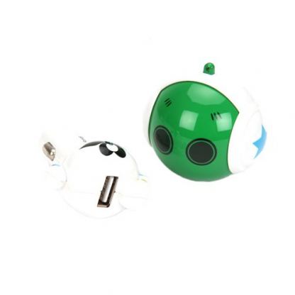 Drive Me Crazy Car Charger 2.1A - USB зарядно за кола за iPad, iPhone, iPod и мобилни устройства (зелен) 2