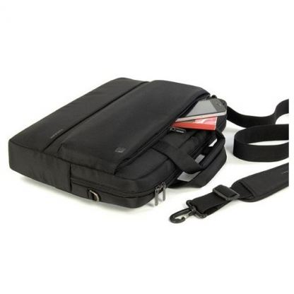 Tucano Dritta Slim - чанта за MacBook Pro 17 инча и мобилни устройства до 15.6 инча (черен) 3