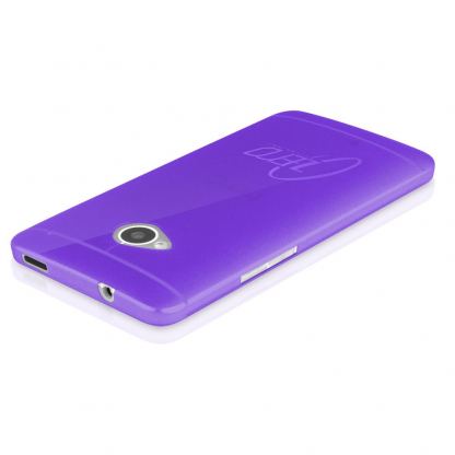 Itskins Zero.3 - ултра-тънък (0.30 мм) кейс за HTC ONE M7 (лилав) 2