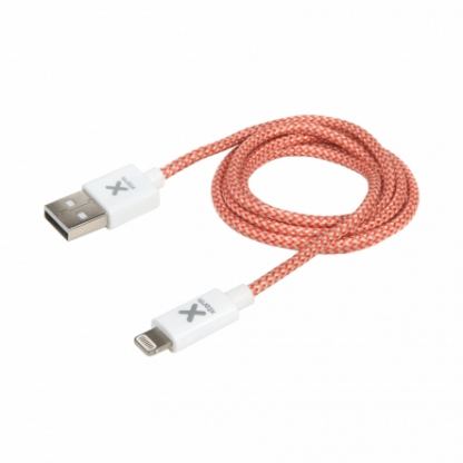 Xtorm Sync and Charge Lightning - плетен Lightning кабел за iPhone, iPad, iPod (1 метър) 2