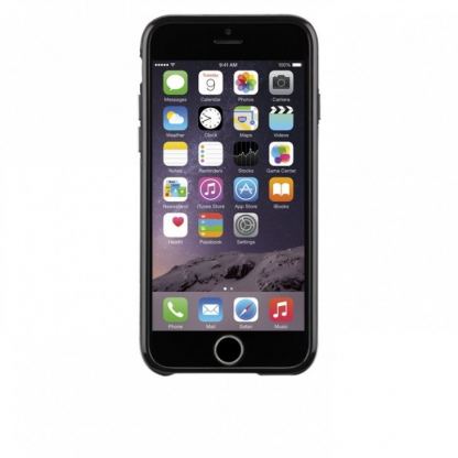 CaseMate Naked Tough Case - кейс с висока защита за iPhone 6/6S (черен-прозрачен) 2