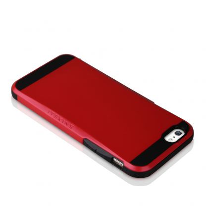 Itskins Evolution Case - удароустойчив хибриден кейс за iPhone 6/6S (червен) 3