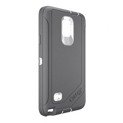 Otterbox Defender Case - изключителна защита за Samsung Galaxy Note 4 (сив-бял) 3