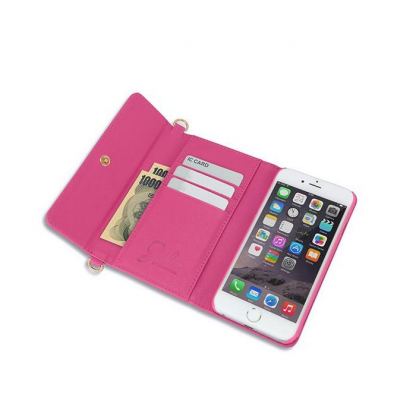 Tunewear Julia PhonePochette - кожен калъф, портфейл и дамска чантичка за iPhone 6/6S (черен) 3