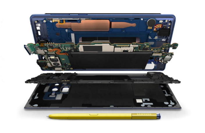 Samsung ще повтори дизайна на камерата от Note 9 в Galaxy S10 заради батерията