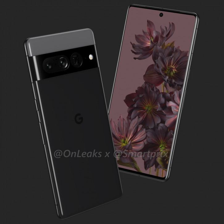 Google Pixel 7 Pro Първи преглед на рендерите 