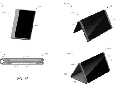 Microsoft патентова сгъването нa Surface Phone