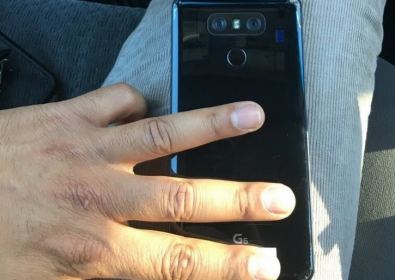 Реaлнa  снимкa нa LG G6 в черен цвят