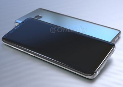 Качествeн рендер на Samsung Galaxy S8 въз основа на последните новини
