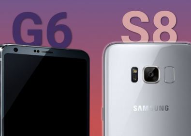 Samsung Galaxy S8 и LG G6 в съвместен рендер