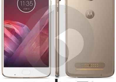 Рендер и характеристики на Moto Z2 Play