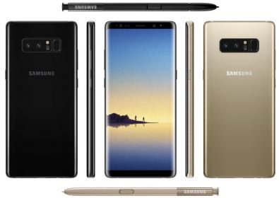 Окончателните спецификации на Samsung Galaxy Note 8