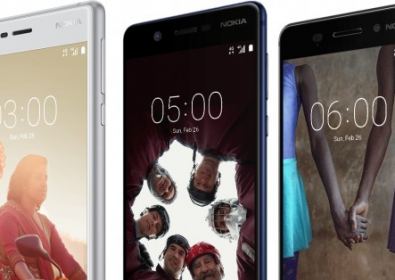 Nokia 3, 5, 6 и 8 ще се актуализират до Android P, Android 8.0 до края на 2017 год.