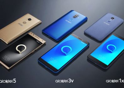 Представяне на Alcatel 1X, 3V, 5: бюджетен телефон с 18: 9 и отключване с лице