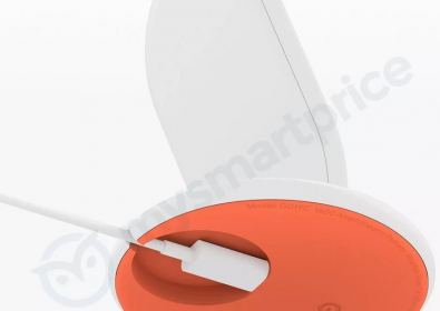 Рекламен плакат на безжично зареждане  в Google Pixel Stand за Pixel 3 и 3 XL