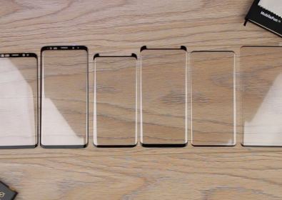 Стъклото за Samsung Galaxy S10 и S10 +: сравнение с Galaxy S9 на видео
