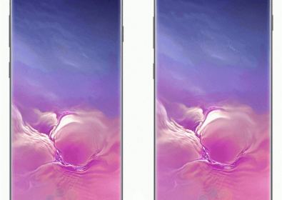 Висококачествени изображения на Samsung Galaxy S10 и Galaxy S10 + в три цвята