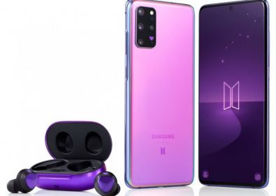 Samsung представи нежната версия на Galaxy S20 + BTS Edition