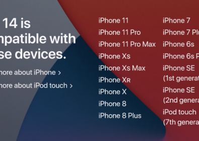 iPhone SE и iPhone 6S ще получат iOS 14 (пълен списък)