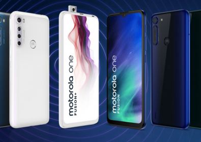 Motorola One Fusion + анонс: прибираща се предна камера и четири основни камери