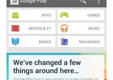 Нов Google Play 4.0