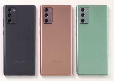 Три ексклузивни цвята на Samsung Galaxy Note 20 с реални снимки