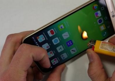 LG G5: Тестове с огъване, надраскване и устойчивост на огън (видео)