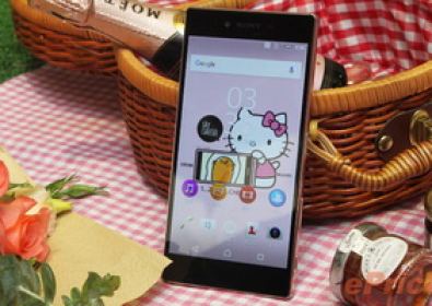 Снимки на живо – Sony Xperia Z5 Premium в розов цвят с Hello Kitty