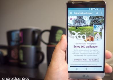LG G5 е получава подкрепа под формата на Wallpaper 360