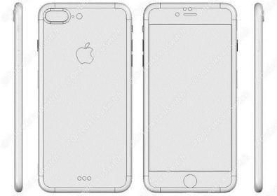 iPhone 7 и iPhone 7 Plus без 3.5мм вход: чертежите го потвърждават