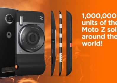 Lenovo празнува 1 милион продадени Motorola Moto Z