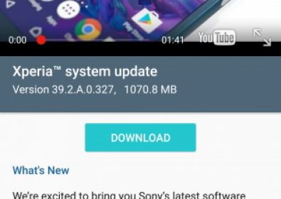 Sony Xperia XZ получава Android 7.0 Nougat