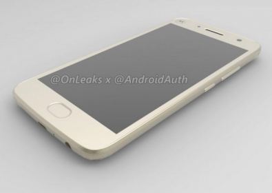 3D-рендер на Moto X (2017 г.) в стил Moto Z и без поддръжка на Moto Mods