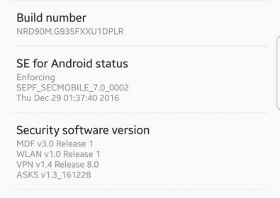 Samsung Galaxy S7 Edge получава Android Nougat