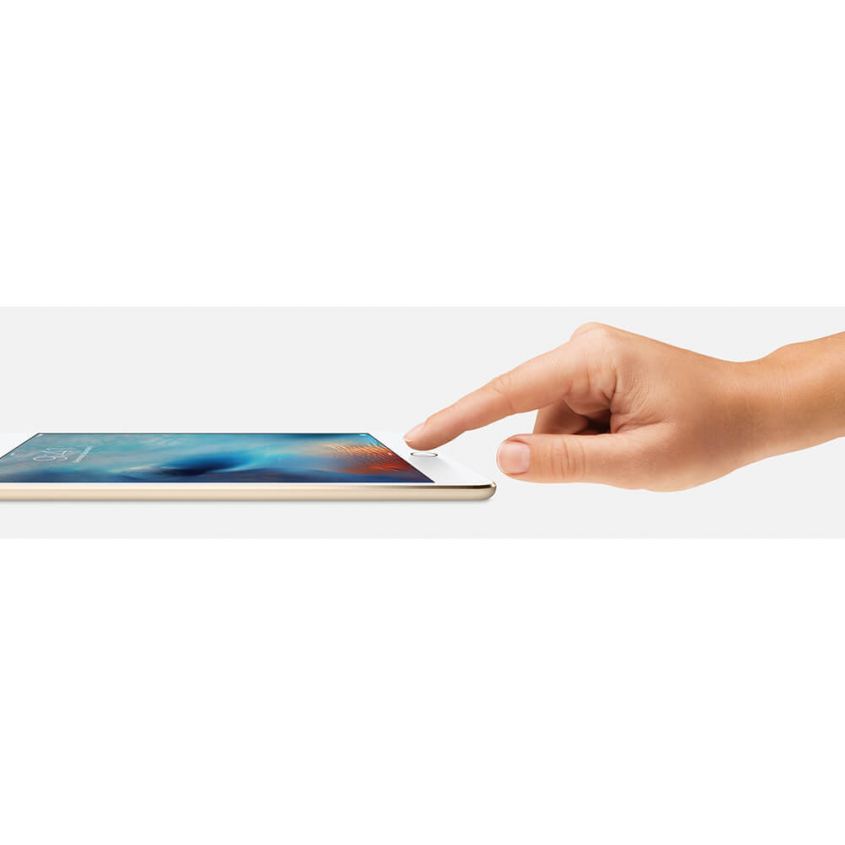 Apple iPad mini 4 Wi-Fi + 4G, 16GB, 7.9 инча, Touch ID (златист), на