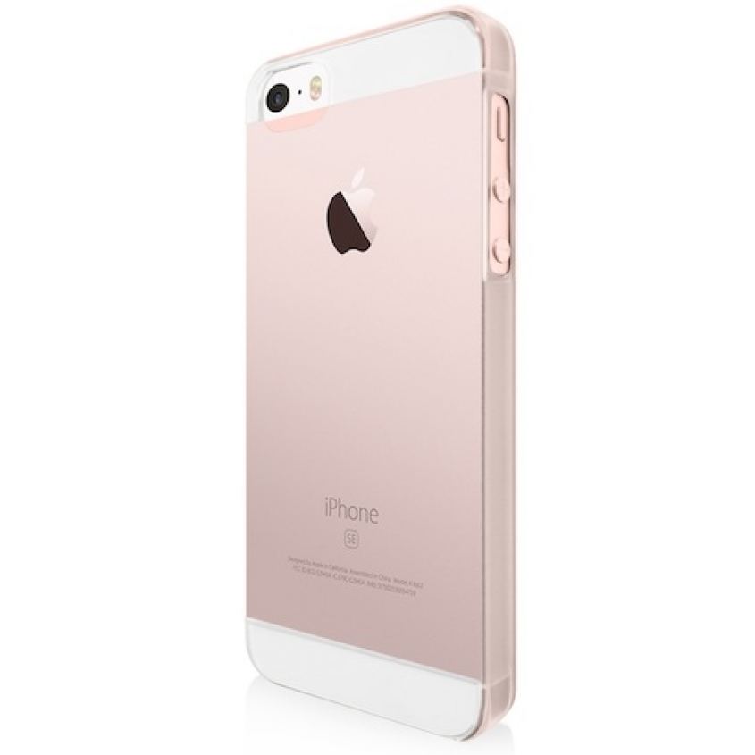 Custodia Macally Snap Per IPhone SE, 5 E 5s – Rigida, Glitterata, Colore Champagne - 3
