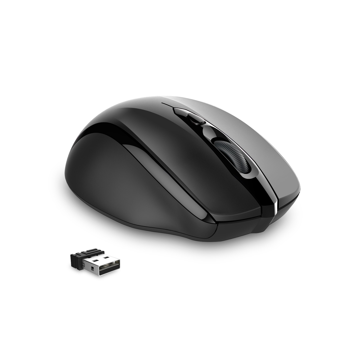 TeckNet M003 Black 2.4G Wireless Mouse - ергономична безжична мишка (за ...