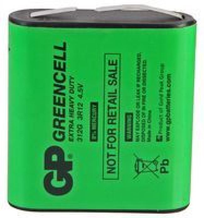 Манганова батерия 3R12 /1 бр. shrink/ 4.5V GP BATTERY, на ТОП Цена — Sim.bg
