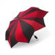Дамски чадър PIERRE CARDIN черно и червено thumbnail