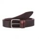 Кафяв колан с интересен дизайн - Italian belts thumbnail