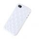 Diamond Pattern - поликарбонатов кейс за iPhone 4 Case (бял)  thumbnail