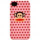 Paul Frank Julius Case - дизайнерски кейс за iPhone 4 (розов)  thumbnail