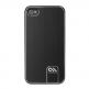 CaseMate BT Brushed Aluminum - поликарбонатов кейс за iPhone 4 (черен)  thumbnail 3