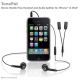 Macally TunePal слушалки с микрофон и аудио сплитер за iPhone и iPod  thumbnail