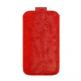 GRIPIS Slider Sleeve - кожен калъф за iPhone 4 (червен - ръчна изработка) thumbnail 2