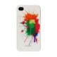 Splash Case - поликарбонатов кейс за iPhone 4/4S (бял)  thumbnail