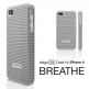 Elago S4 BREATHE Case and HD Clear film - кейс (сребрист) и покритие за дисплея за iPhone 4  thumbnail