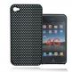 Mesh поликарбонатов кейс за iPhone 4/4S (черен)  thumbnail