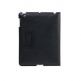 Ultra Slim Leather Case - кожен кейс и стойка за iPad 2 (черен)  thumbnail 3
